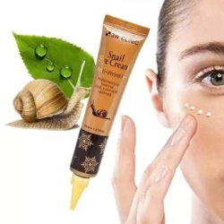 Антивіковий крем для повік з муцином равлика 3W Clinic Snail Eye Cream Anti Wrinkle фото 3