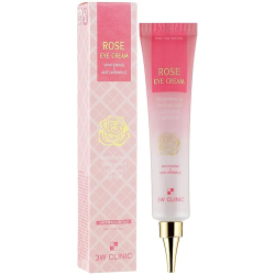 Крем для век с экстрактом розы и розовой водой 3W Clinic Rose Eye Cream фото 2