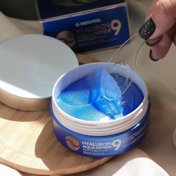 Гідрогелеві патчі глибокого зволоження з пептидами Medipeel Hyaluron Aqua Peptide Eye Patch фото 5