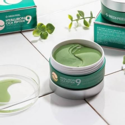 Гідрогелеві патчі з гіалуроновою кислотою Medipeel Hyaluron Cica Peptide Eye Patch фото 5
