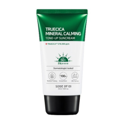 Заспокійливий сонцезахисний крем з легким тоном SOME BY MI Truecica Mineral Calming Tone Up Suncream SPF 50PA++++