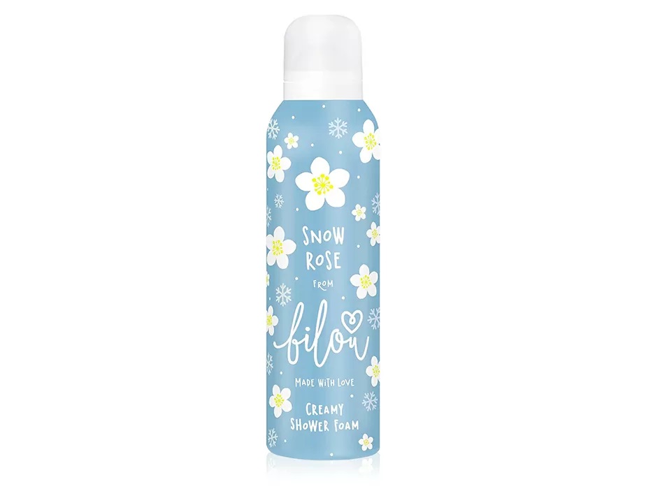 Пенка для душа «Ледяная роза» Bilou Snow Rose Shower Foam