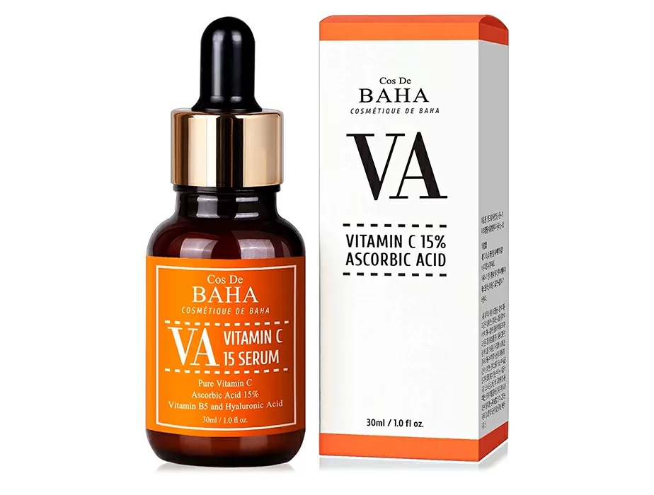 Освітлююча сироватка для обличчя з вітаміном C Cos De BAHA VA Vitamin C 15% Ascorbic Acid Serum фото 2