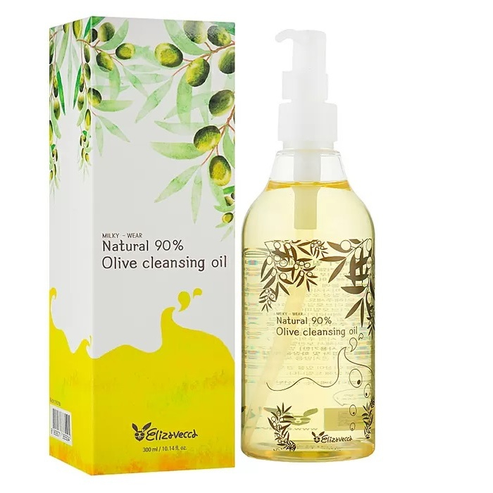 Гідрофільна олія для обличчя Elizavecca Natural 90% Olive Cleansing Oil фото 2