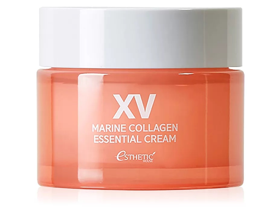 Інтенсивно зволожуючий крем для обличчя з морським колагеном Esthetic House Marine Collagen Essential Cream фото 1