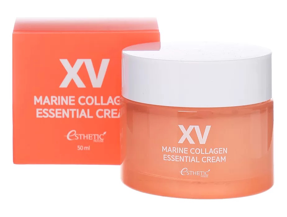 Інтенсивно зволожуючий крем для обличчя з морським колагеном Esthetic House Marine Collagen Essential Cream фото 2