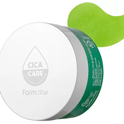 Гідрогелеві патчі під очі з екстрактом центелли FarmStay Cica Farm Nature Solution Eye Patch фото 4