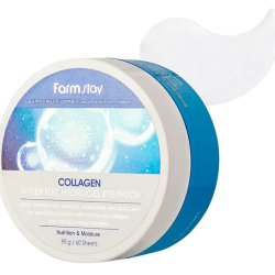 Гидрогелевые патчи под глаза с коллагеном FarmStay Collagen Water Full Hydrogel Eye Patch фото 4