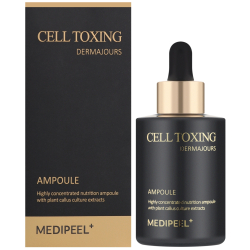 Омолоджувальна ампульна сироватка з стовбуровими клітинами Medipeel Cell Toxing Dermajours Ampoule фото 2