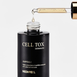 Омолоджувальна ампульна сироватка з стовбуровими клітинами Medipeel Cell Toxing Dermajours Ampoule фото 3