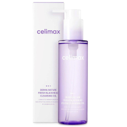 Гідрофільна олія з маслом жожоба від чорних цяток Celimax Derma Nature Fresh Blackhead Jojoba Cleansing Oil фото 2