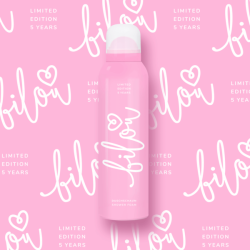 Пінка для душу з солодким ароматом та рожевим кольором BILOU Limited Edition 5 Years Shower Foam фото 3