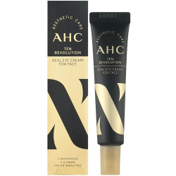 Інноваційний антивіковий крем для повік з ефектом ліфтингу AHC Ten Revolution Real Eye Cream For Face фото 2