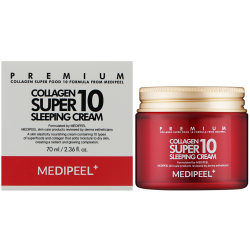 Омолоджувальний нічний крем з колагеном Medipeel Collagen Super 10 Sleeping Cream фото 2