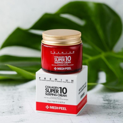 Омолоджувальний нічний крем з колагеном Medipeel Collagen Super 10 Sleeping Cream фото 4