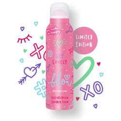 Пінка для душу з ароматом гібіскусу та цитрусових BILOU Hey Lovely Shower Foam