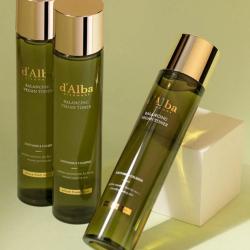 Балансувальний веганський тонік D'Alba Mild Skin Balancing Vegan Toner фото 5