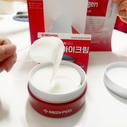 Ліфтинг-патчі для повік з гідролізованим колагеном Medipeel Red Lacto Collagen Eye Patch фото 5