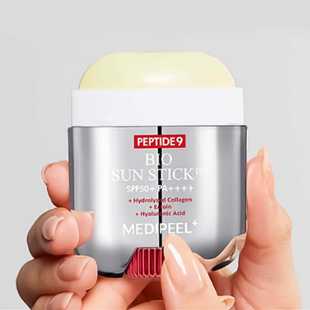 Сонцезахисний стік на основі пептидів Medipeel Peptide 9 Bio Sun Stick Pro SPF50+ PA+++ фото 3