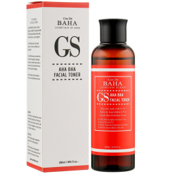 Освітлювальний тонік з кислотами Cos De Baha AHA/BHA Facial Toner (GS) фото 2