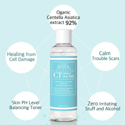 Тонік для обличчя з 92% центели Cos De Baha Centella Facial Toner (СТ) фото 3