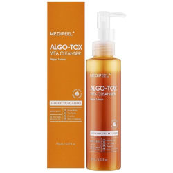 Освіжаючий гель для очищення шкіри Medipeel Algo-Tox Vita Cleanser Vegan Lemon фото 2