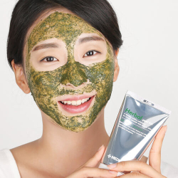 Маска на основі трав для очищення та ексфоліації шкіри Medipeel Herbal Peel Tox Wash Off Type Cream Mask фото 3