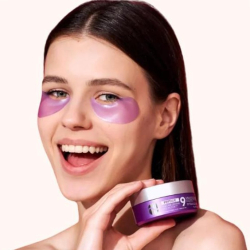 Гидрогелевые патчи с пептидами и гиалуроновой кислотой Medipeel Peptide 9 Volume Lifting Eye Patch Pro фото 3