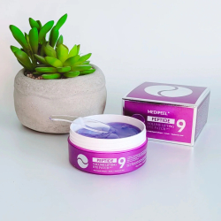 Гидрогелевые патчи с пептидами и гиалуроновой кислотой Medipeel Peptide 9 Volume Lifting Eye Patch Pro фото 5