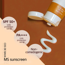Мінеральний сонцезахисний крем COS DE BAHA Mineral Sunscreen (MS) фото 2