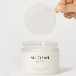 Очищающие тонер-пэды для лица Heimish All Clean Green Pore Toner Pad фото 3