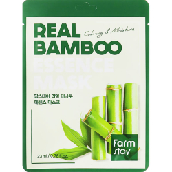 Зволожувальна маска на основі бамбукового екстракту FARMSTAY REAL BAMBOO ESSENCE MASK