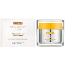 Крем для обличчя з пептидами та вітамінним комплексом Medipeel Peptide 9 Vitanol Pro Cream фото 2