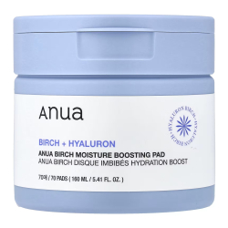 Зволожуючі педи з березовим соком Anua Birch Moisture Boosting Pad