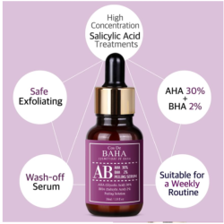 Пілінг з гліколевою кислотою 30% і саліциловою кислотою 2% COS DE BAHA AHA BHA AB Serum (AB) фото 2