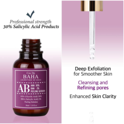 Пілінг з гліколевою кислотою 30% і саліциловою кислотою 2% COS DE BAHA AHA BHA AB Serum (AB) фото 3