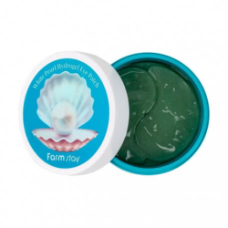 Освітлюючі гідрогелеві патчі для очей з перлами FarmStay White Pearl Hydrogel Eye Patch
