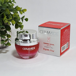 Крем для пружності шкіри навколо очей із керамідами FarmStay Ceramide Firming Facial Eye Cream фото 4