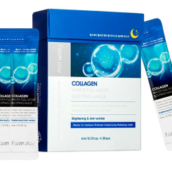 Нічна зволожуюча маска для обличчя з колагеном FarmStay Collagen Water Full Moist Sleeping Mask