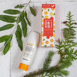 Пілінг-скатка для обличчя з вітамінним комплек FarmStay DR.V8 Vitamin Brightening Peeling Gel фото 3