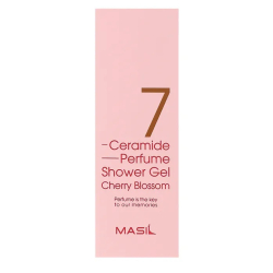Гель для душу з керамідами з ароматом квітучої вишні Masil 7 Ceramide Perfume Shower Gel Cherry Blossom фото 2