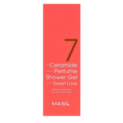 Гель для душа с керамидами с ароматом ириса Masil 7 Ceramide Perfume Shower Gel Sweet Love фото 2