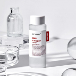 Заспокійливий тонер для обличчя з колагеном та пептидами Medipeel Red Lacto Collagen Soothing Essence Toner фото 3