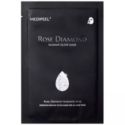 Маска з алмазною пудрою для сяйва шкіри обличчя Medipeel Rose Diamond Radiant Glow Mask
