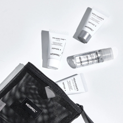 Набір мініатюр для обличчя з комплексом пептидів Medipeel Peptide 9 Aqua Essence Trial Kit фото 4