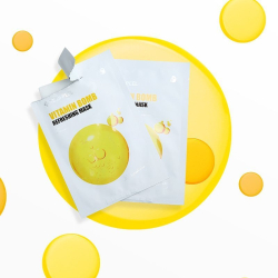 Освіжаюча маска для обличчя з вітамінним комплексом Medipeel Vitamin Bomb Mask фото 3