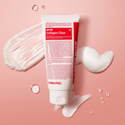 Пенка для умывания с коллагеном и пробиотиками Medipeel Red Lacto Collagen Clear 2.0 фото 4