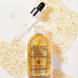 Сироватка для обличчя із золотом для еластичності шкіри Medipeel Luxury 24K Gold Ampoule фото 3