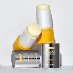 Сонцезахисний стік для обличчя з пептидами та комплексом вітанолу Medipeel Peptide 9 Vitanol Sun Stick Pro SPF 50+ PA++++ фото 3
