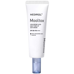 Тонізуючий сонцезахисний крем для обличчя Medipeel Hyaluronic Acid Mooltox Mild Tone Up Sun Cream SPF 50+ PA++++